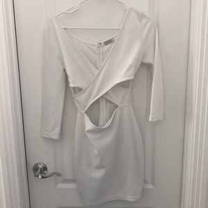 TOBI White Bodycon Dress